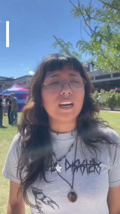 An eyewitness who came to protest the debate described being told by conservatives that she didn’t belong there. For her, the tragedy underscored how easily division can take root and how much more we need to come together as a community. ?UVU WolverineStrong Together